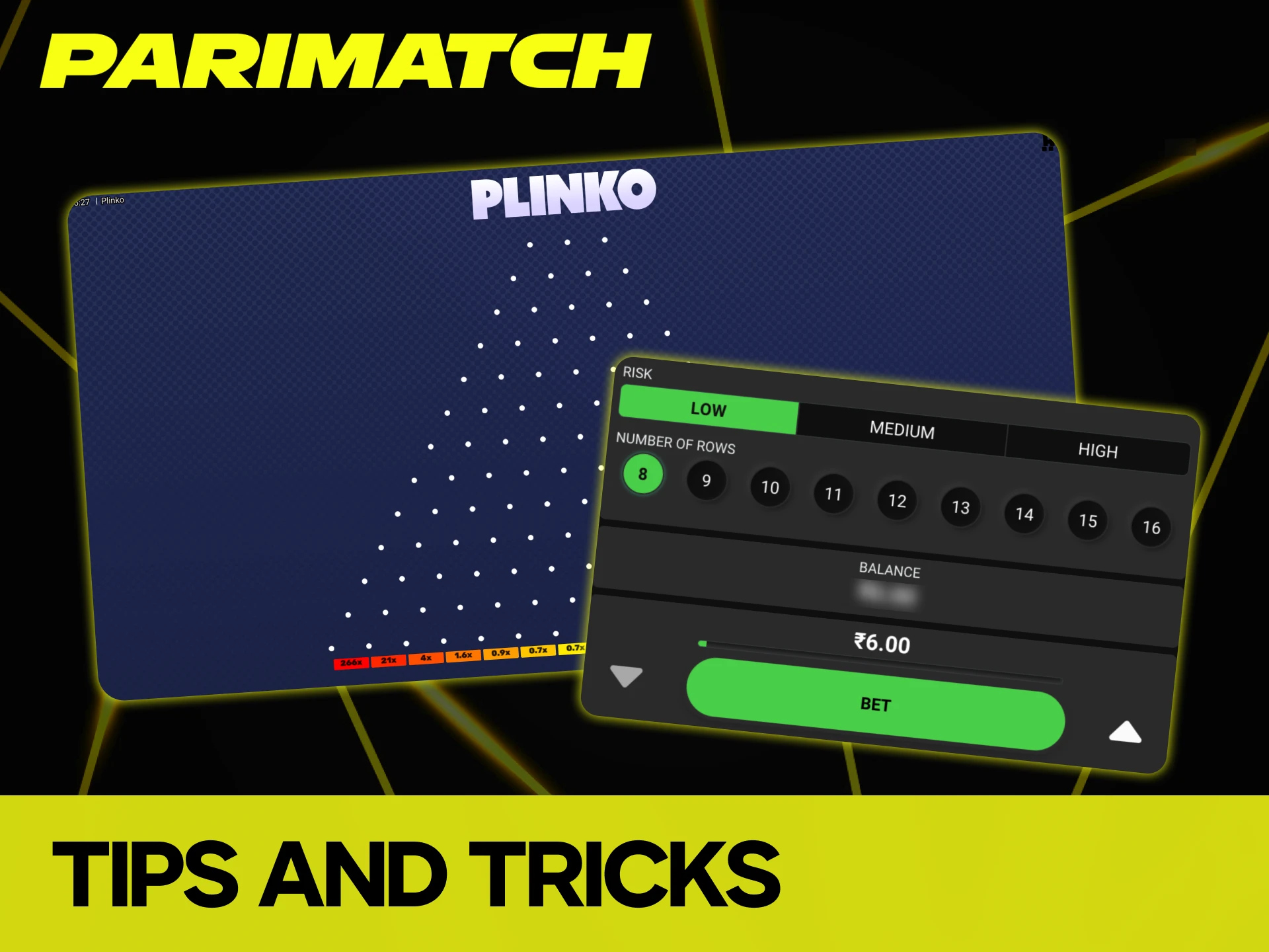 Increase your chances of winning at Parimatch Plinko with the tips.