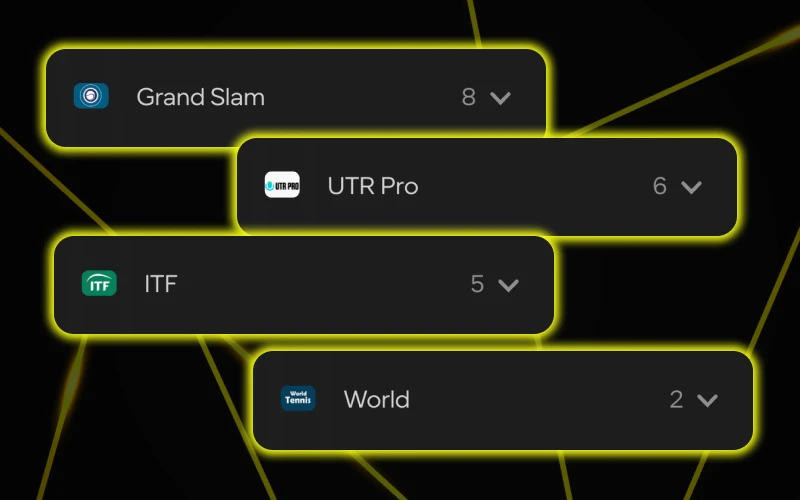 Parimatch platform covers major tennis tours.