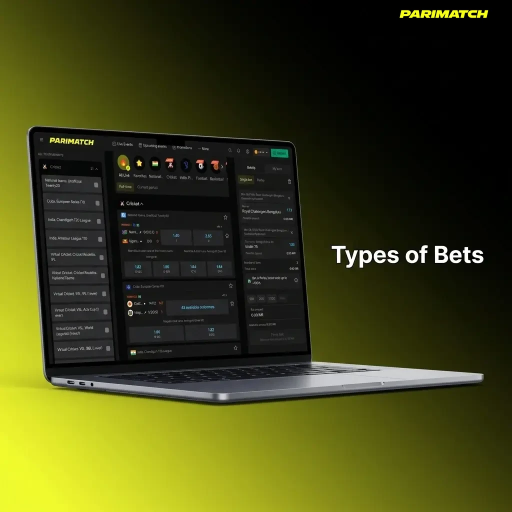 Parimatch bet types explained: single, express accumulator, and system bets for smarter bankroll management.