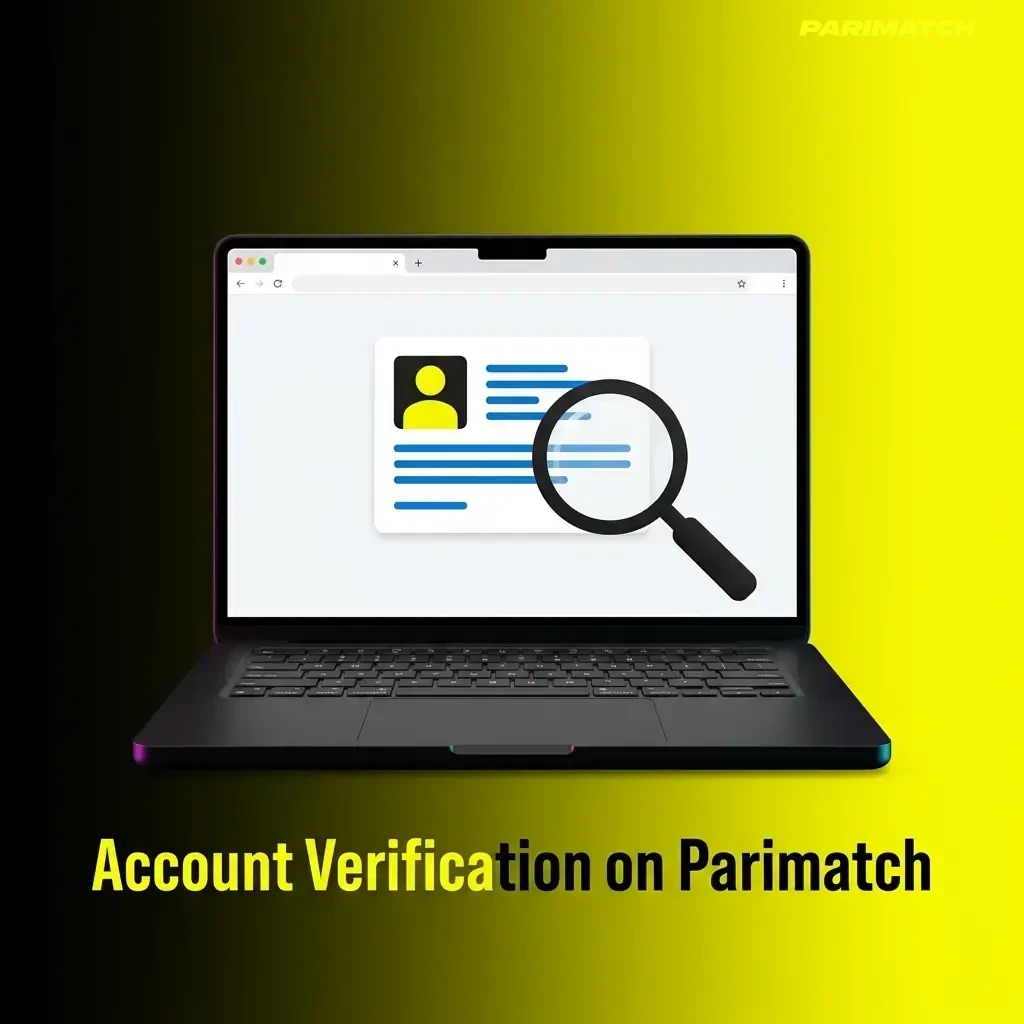 Parimatch account verification steps showing ID upload, proof of address, and selfie submission process for Indian users